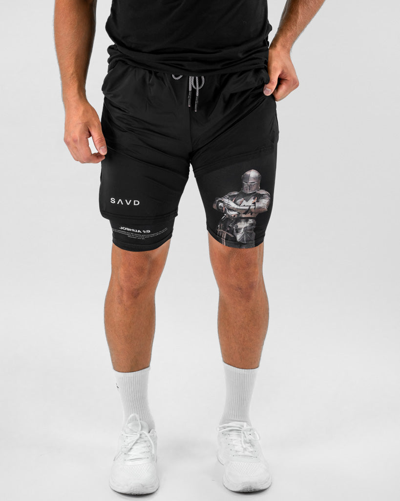 Joshua 1:9 Knight Performance Shorts