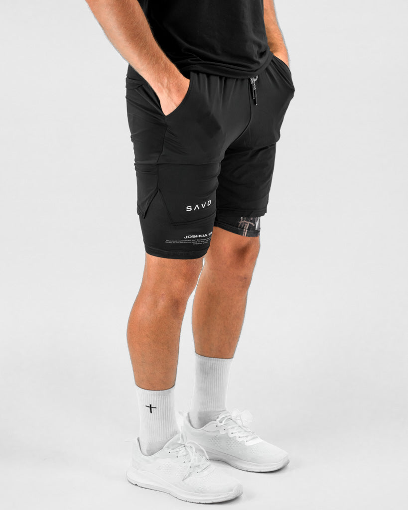 Joshua 1:9 Knight Performance Shorts