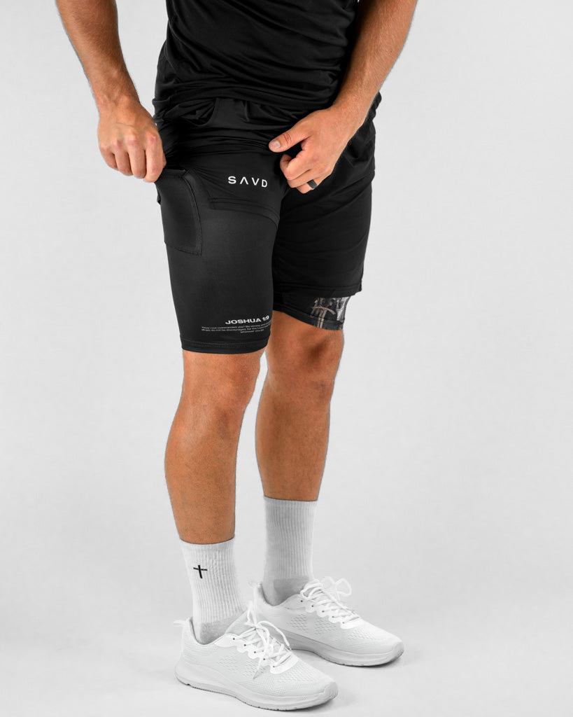 Joshua 1:9 Knight Performance Shorts