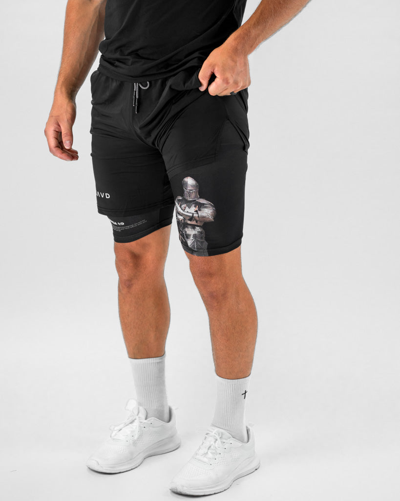 Joshua 1:9 Knight Performance Shorts