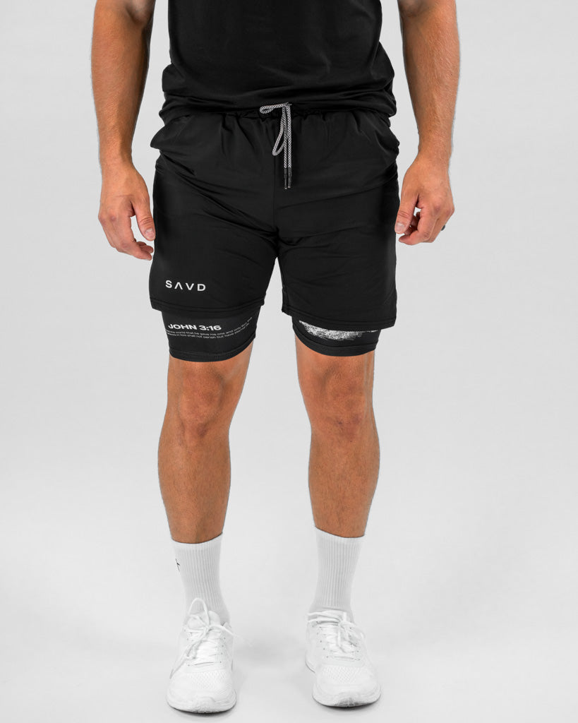 John 3:16 Hill Cross Performance Shorts