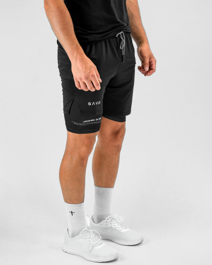 John 3:16 Hill Cross Performance Shorts