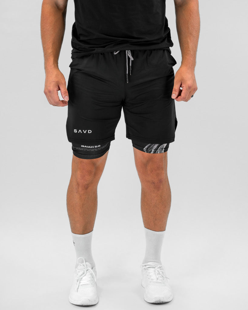 Isaiah 6:8 Angel Performance Shorts