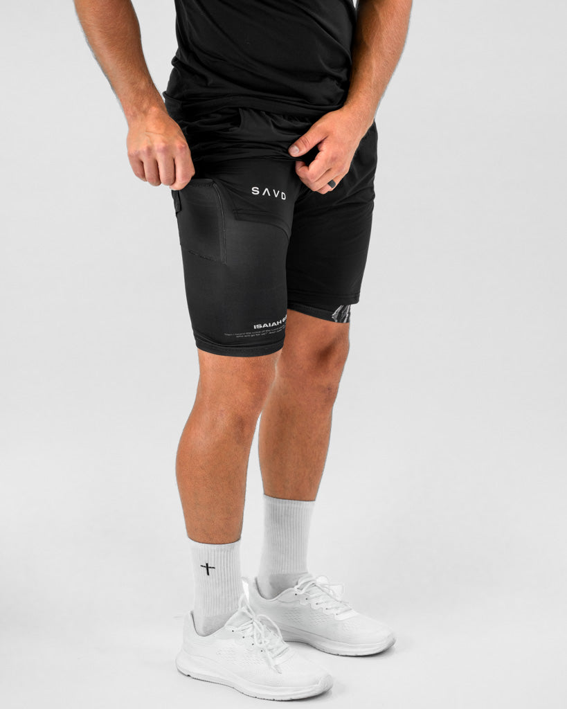 Isaiah 6:8 Angel Performance Shorts