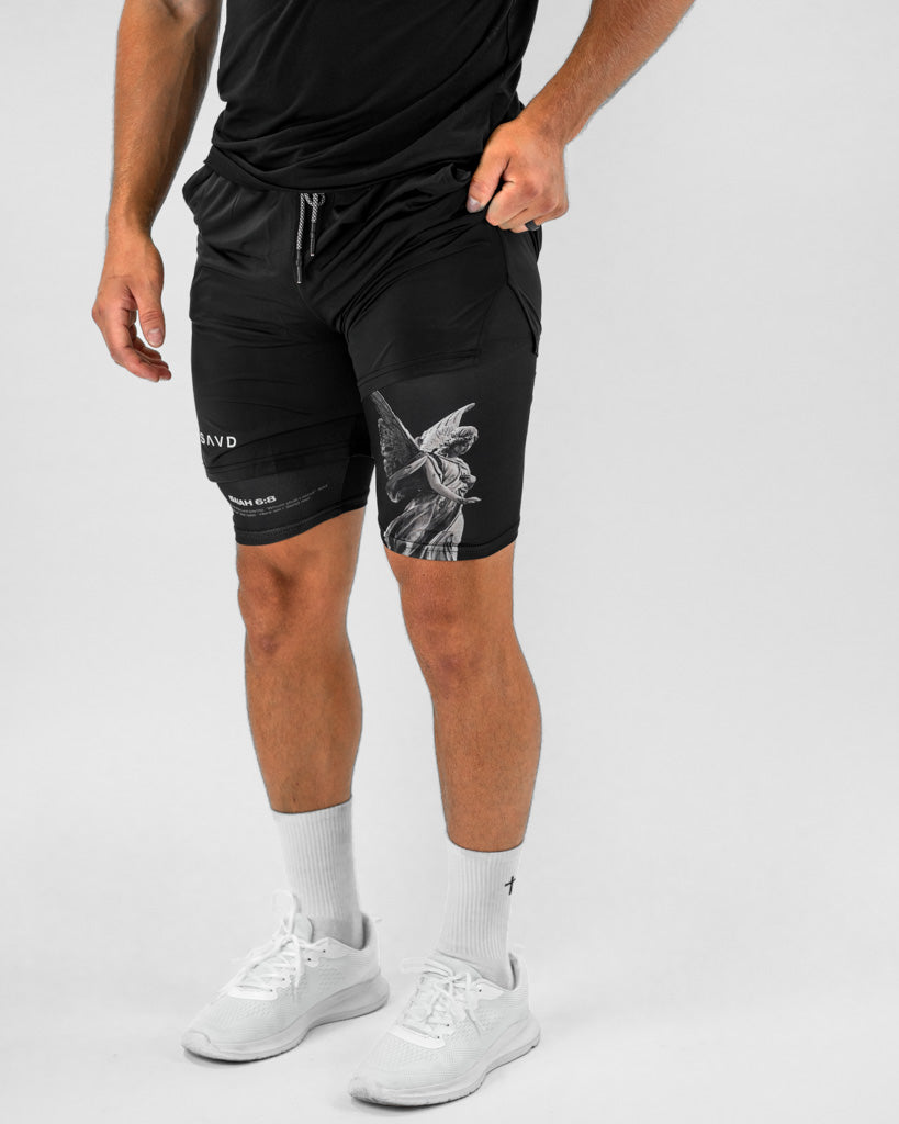 Isaiah 6:8 Angel Performance Shorts