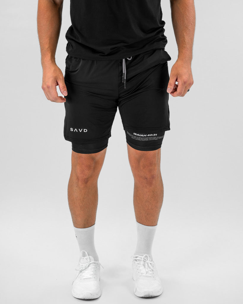 Isaiah 40:31 Eagle Performance Shorts