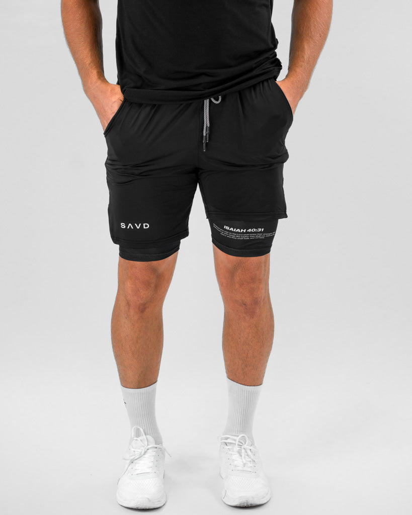 Isaiah 40:31 Eagle Performance Shorts