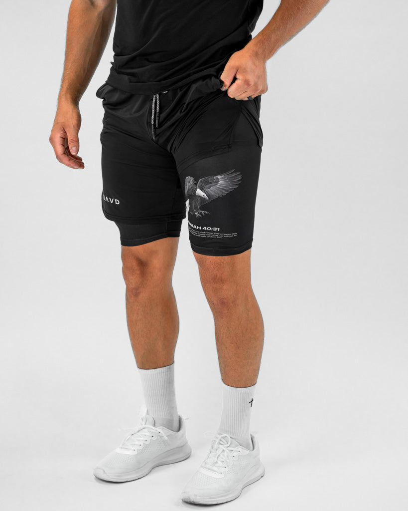 Isaiah 40:31 Eagle Performance Shorts