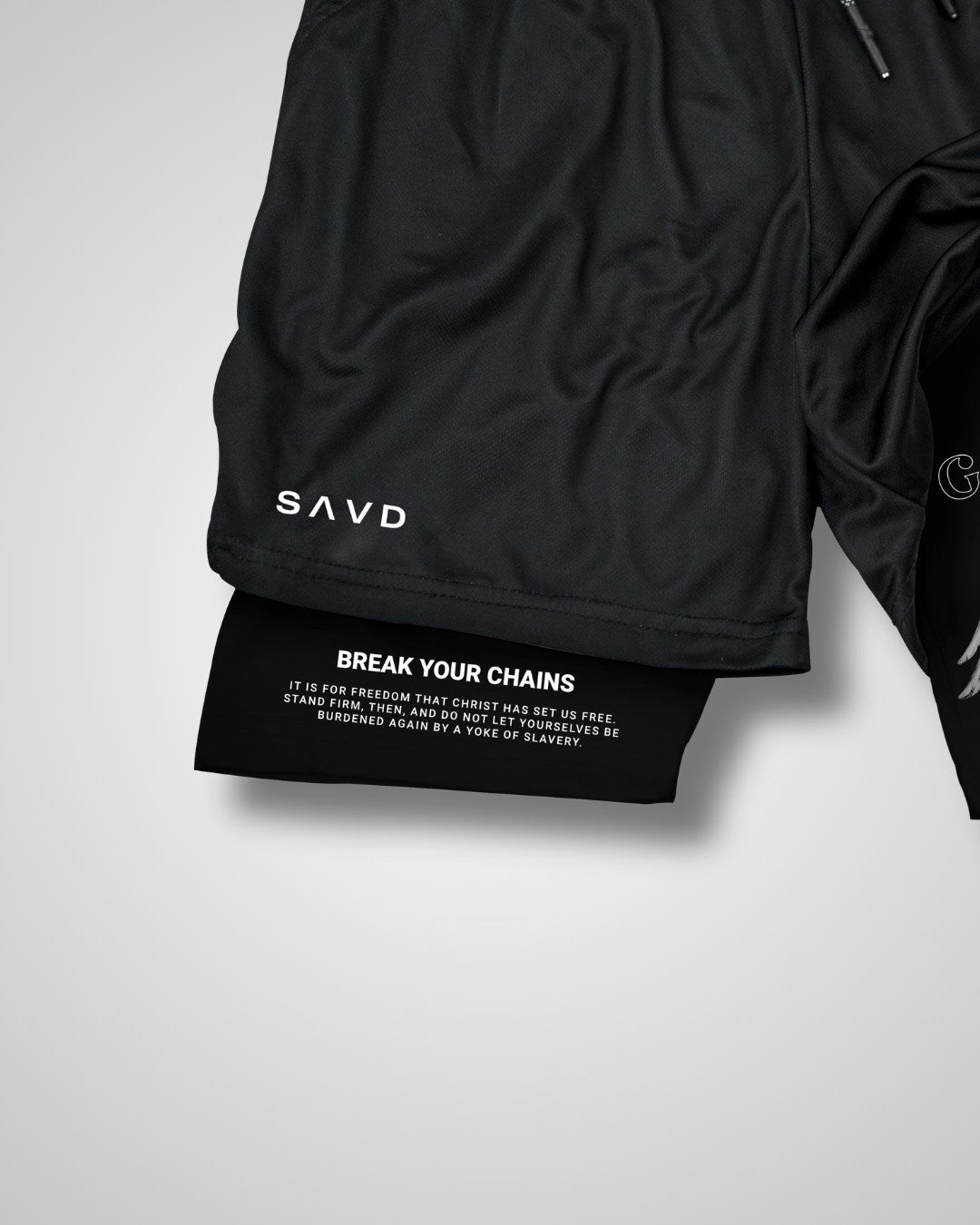 Galatians 5:1 ’Break Your Chains’ Men’s Performance Shorts