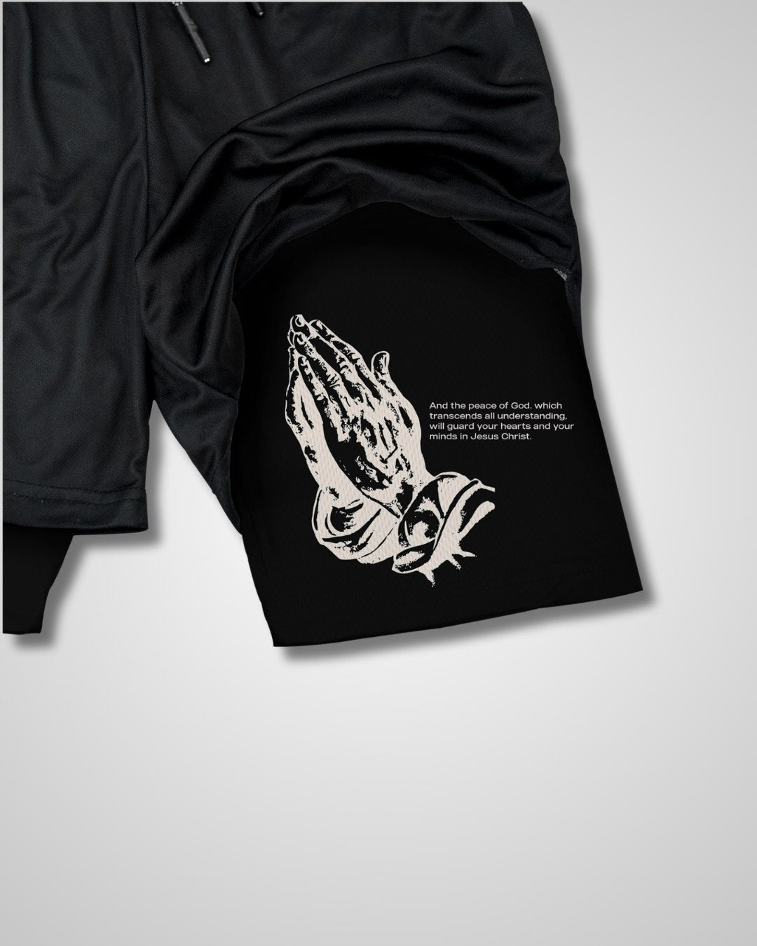 Praying Hands Performance Shorts