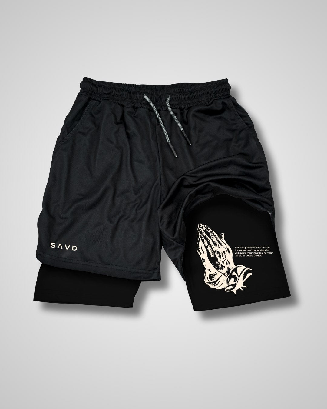 Praying Hands Performance Shorts