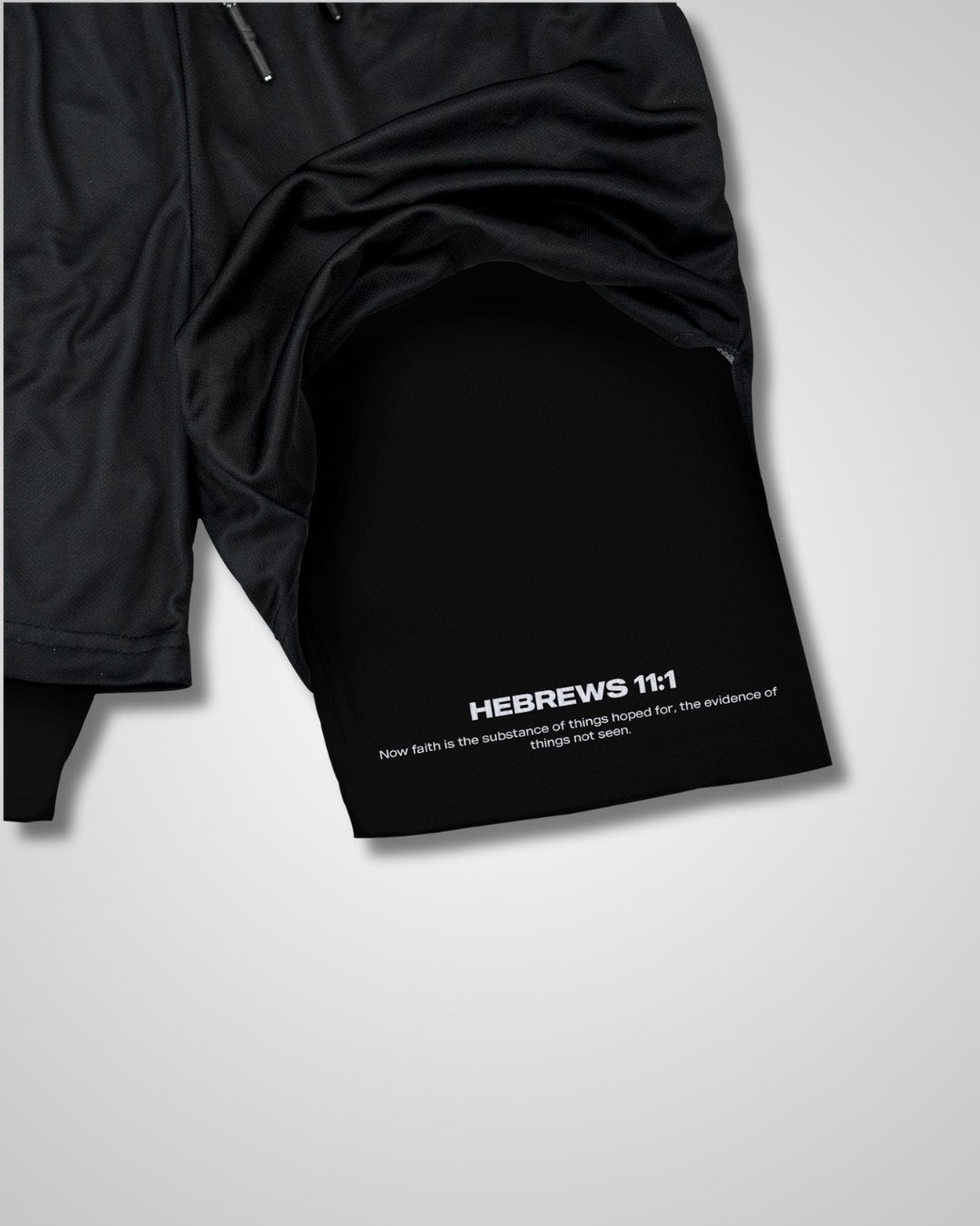 Hebrews 11:1 Performance Shorts