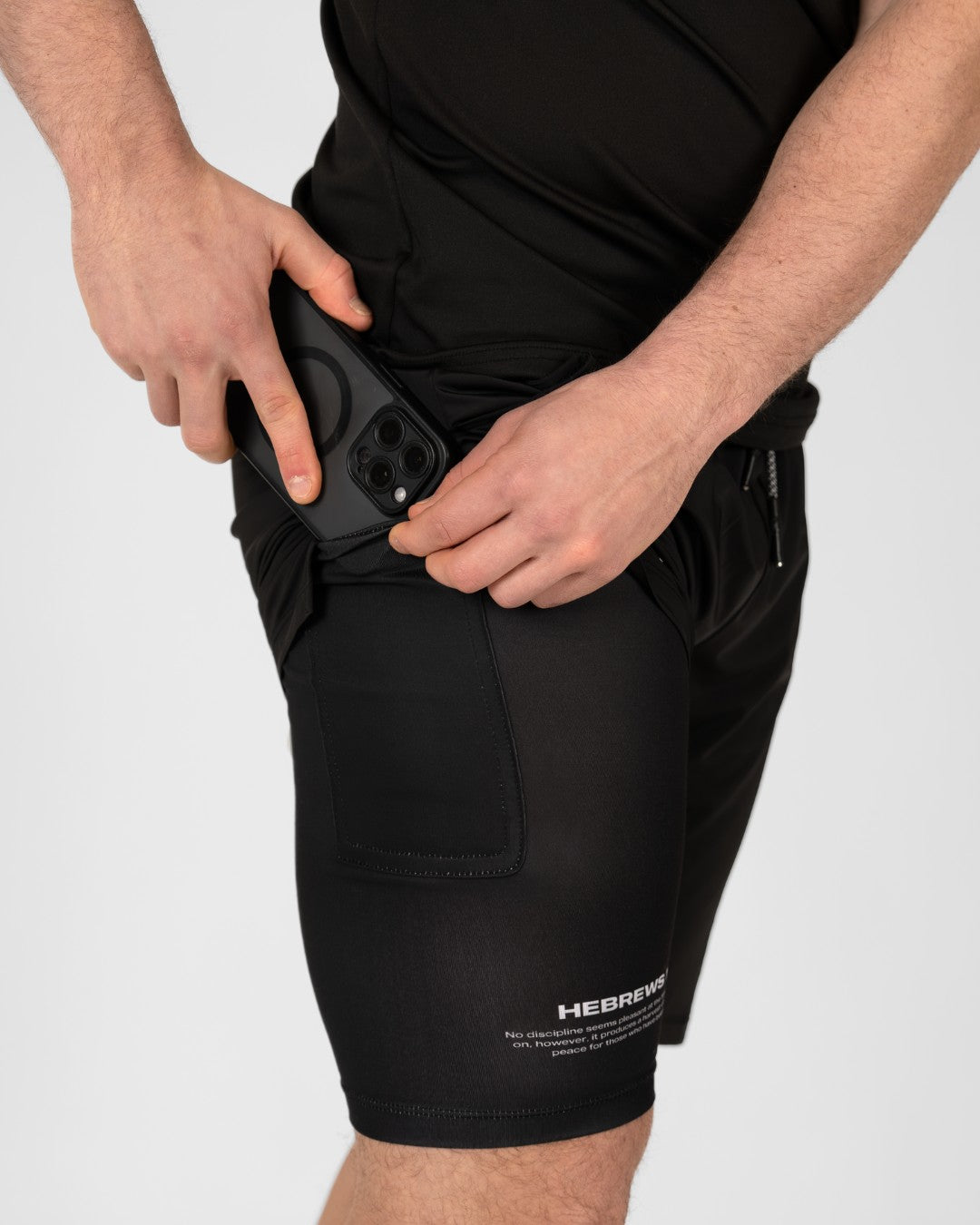 Hebrews 12:11 ’Warrior’s Discipline’ Men’s Performance Shorts