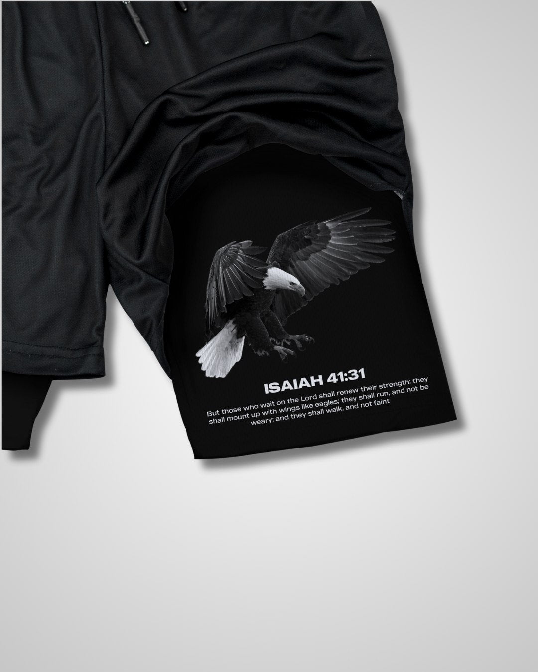 Isaiah 40:31 Eagle Performance Shorts