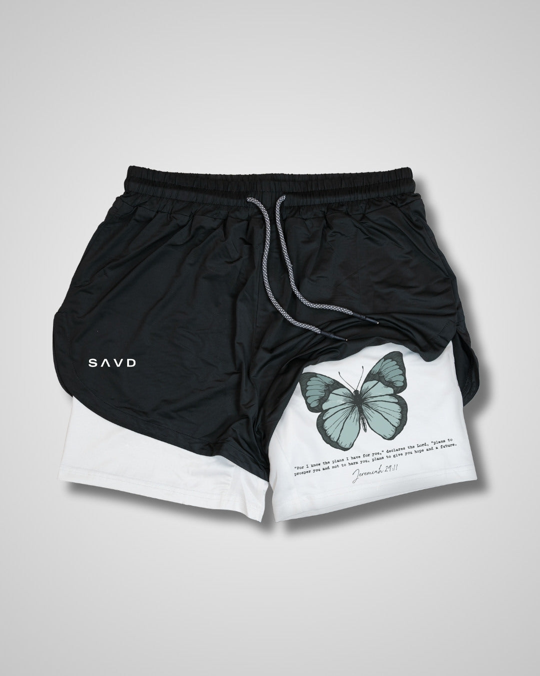 Jeremiah 29:11 'Wings of Hope' Women's Performance Shorts