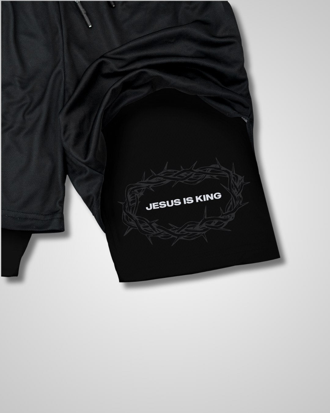 Jesus is King Performance Shorts