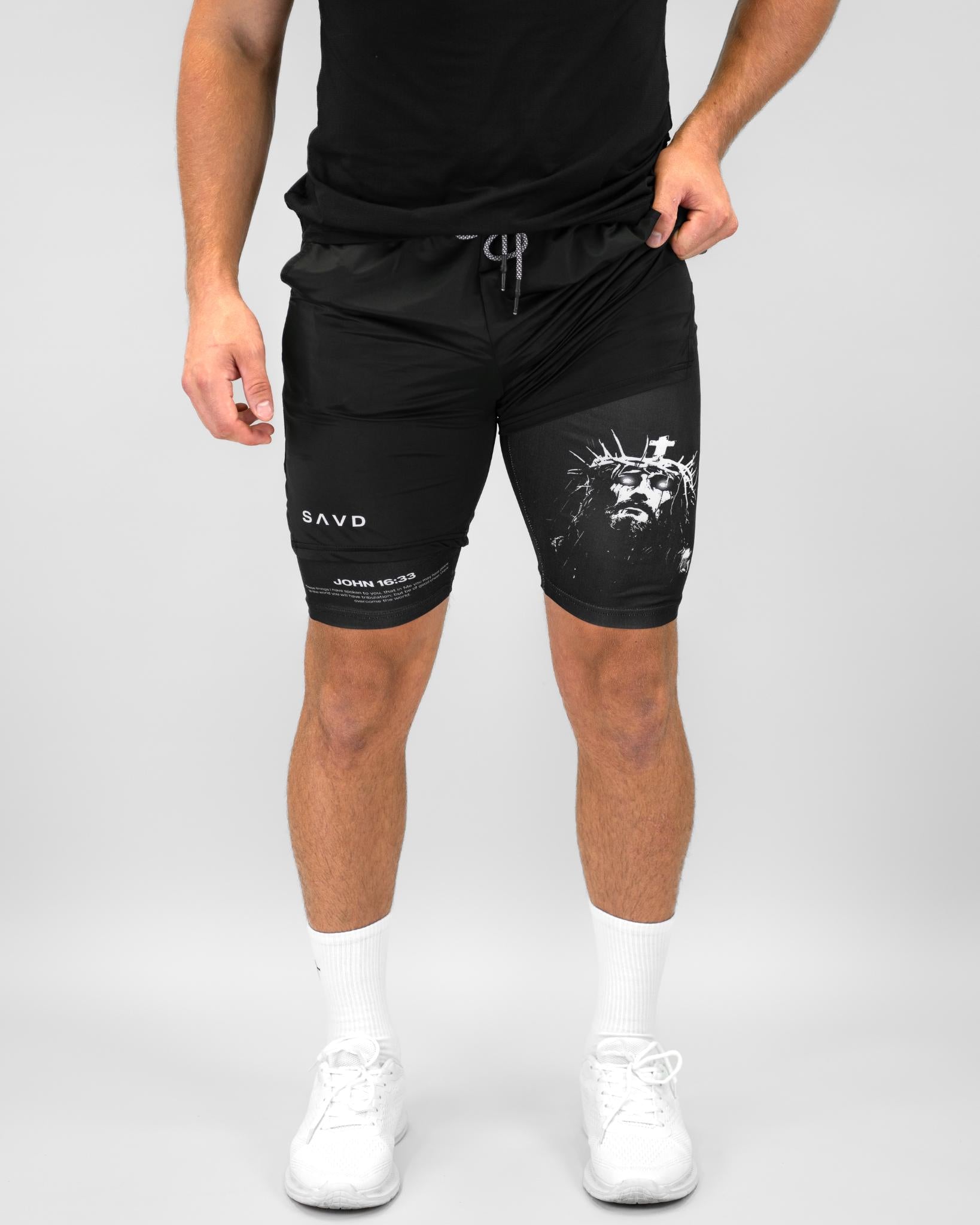 John 16:33 Eternal Peace Performance Shorts