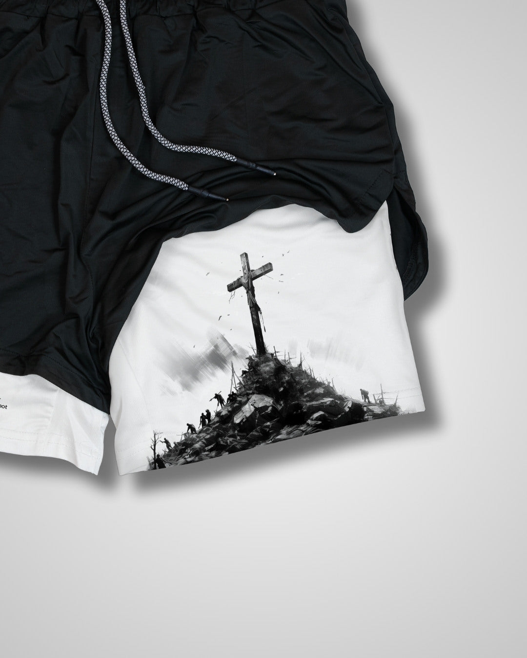 John 3:16 'The Cross' Women's Performance Shorts