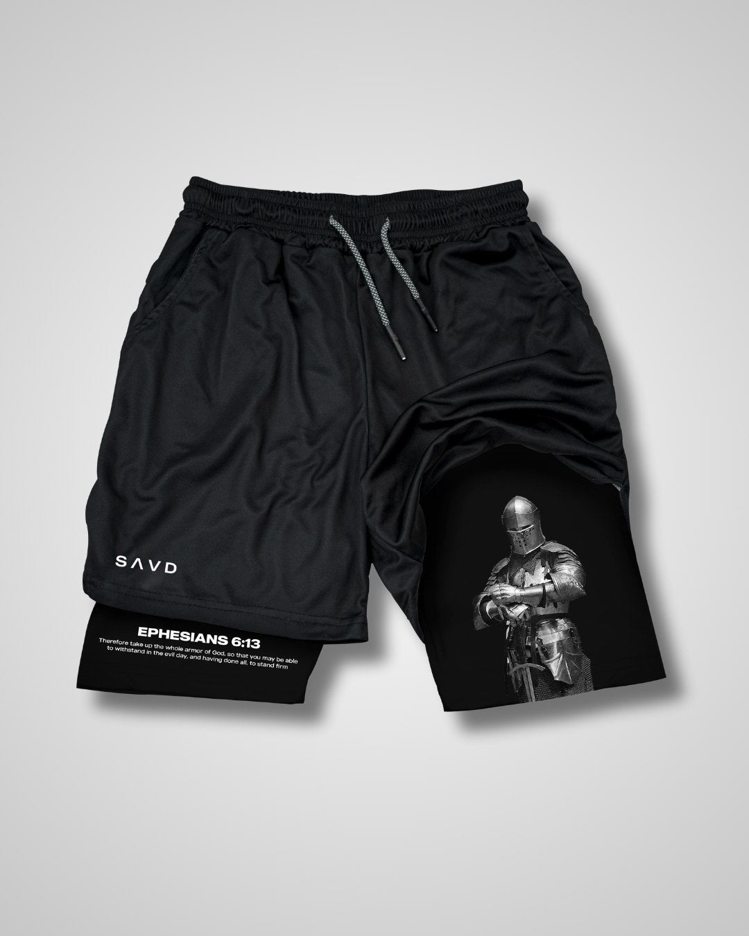 Ephesians 6:13 Knight Performance Shorts