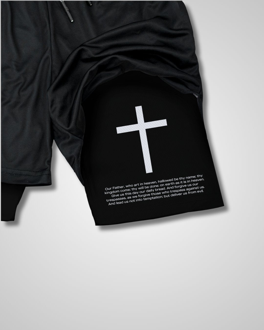 Lord’s Prayer Cross Performance Shorts