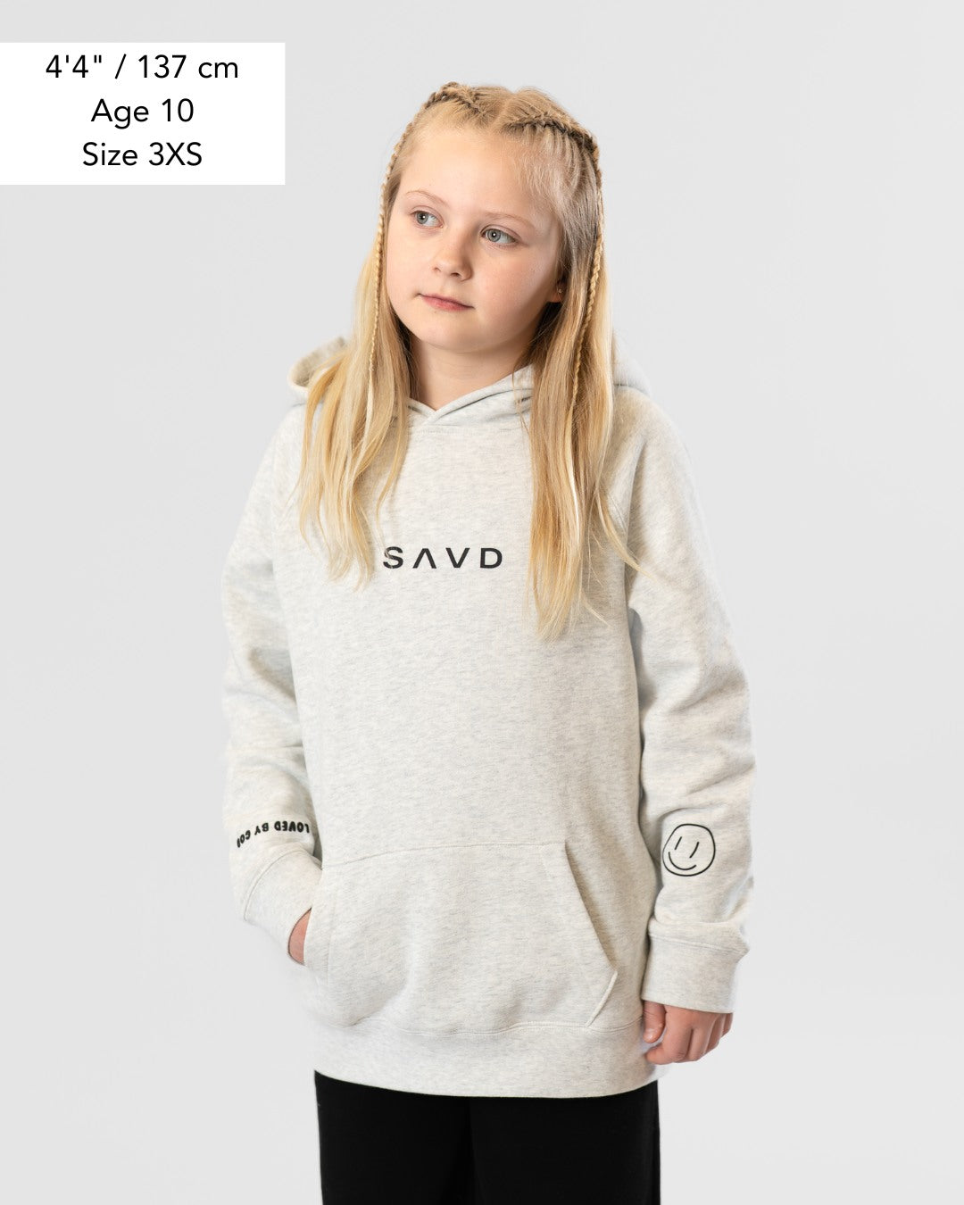 Loved by God Youth Oversized Hoodie