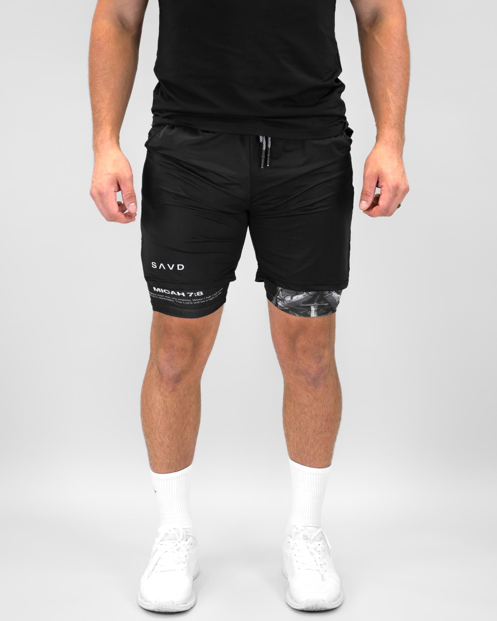 Micah 7:8 Armor of Light Performance Shorts