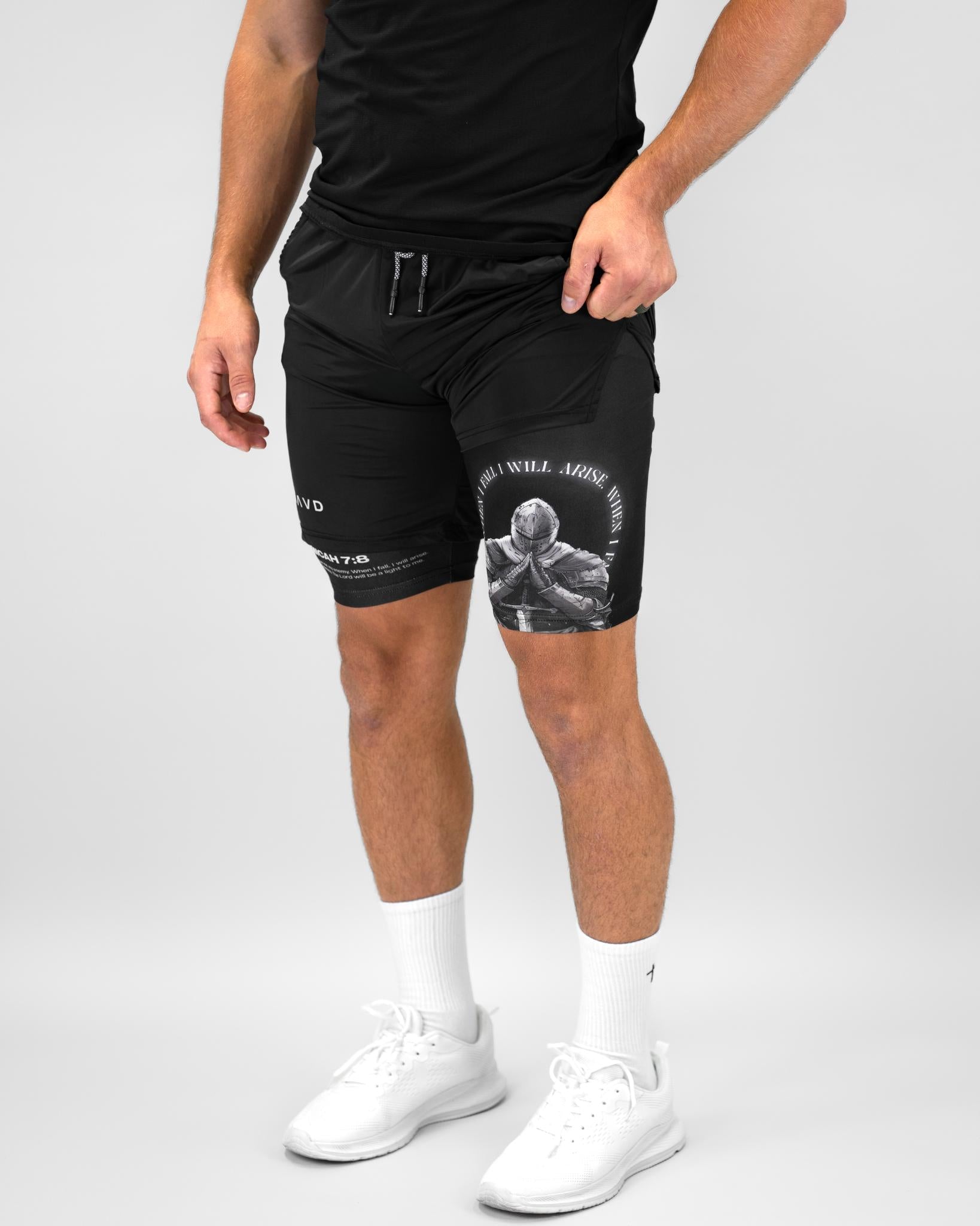 Micah 7:8 Armor of Light Performance Shorts