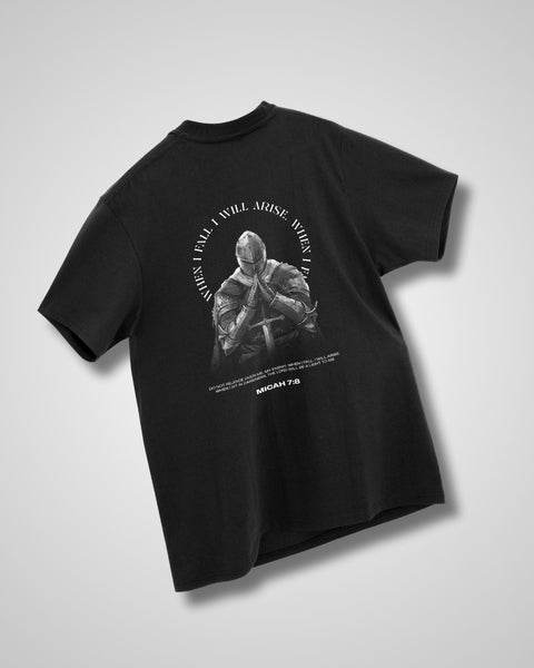 Micah 7:8 Armor of Light Oversized T-Shirt - SAVD Clothing