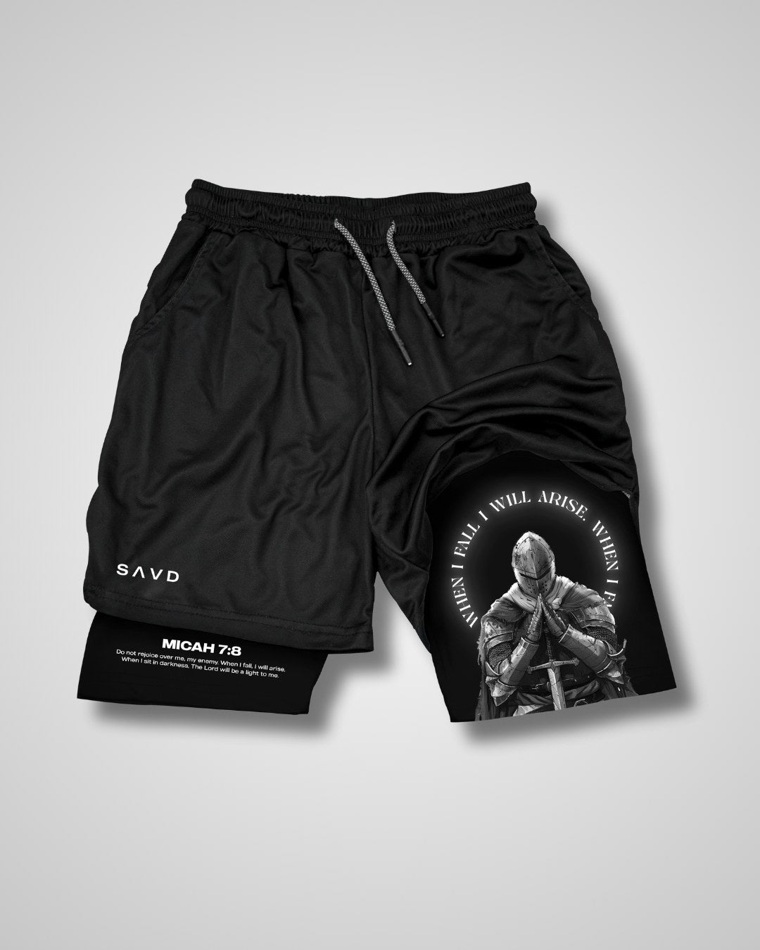 Micah 7:8 Armor of Light Performance Shorts