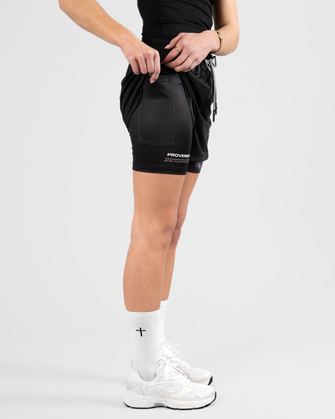 Proverbs 31:25 ’Clothed in Strength’ Women’s Performance Shorts