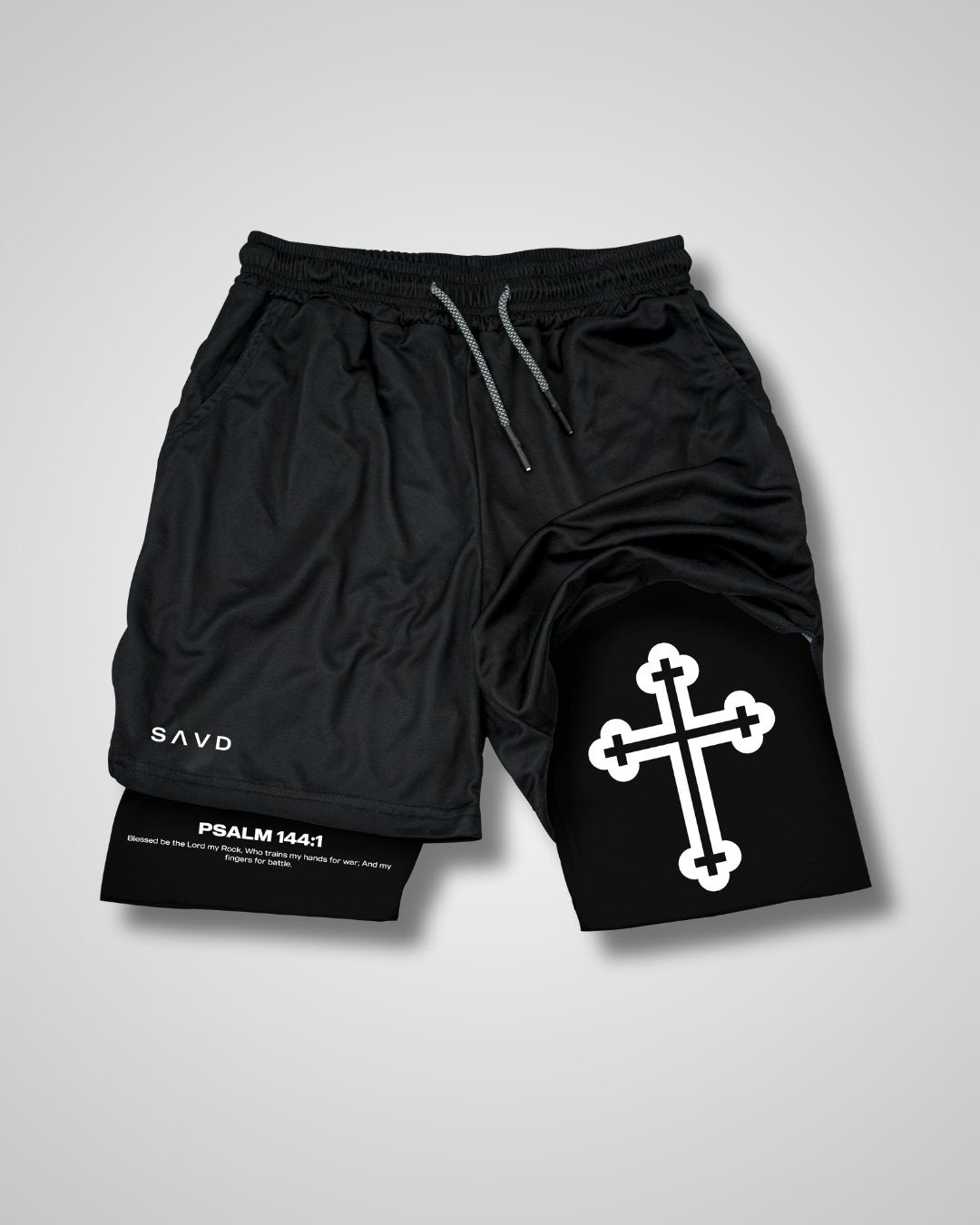 Psalm 144:1 Cross Performance Shorts