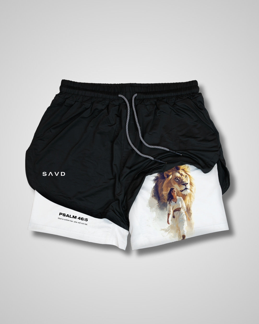 Psalms 46:5 'Fearless Journey' Women's Performance Shorts