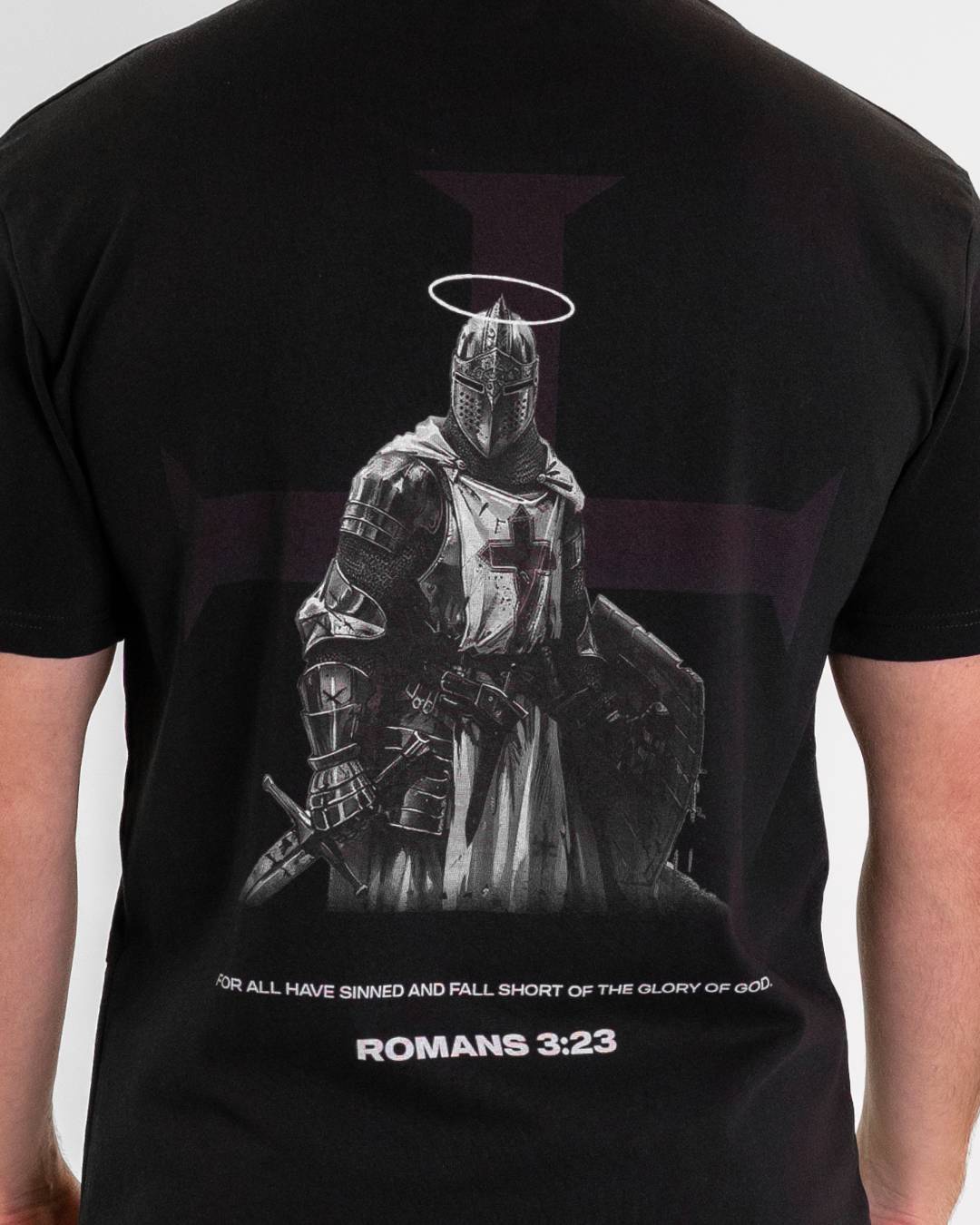 Romans 3:23 Knights Templar Oversized T-Shirt