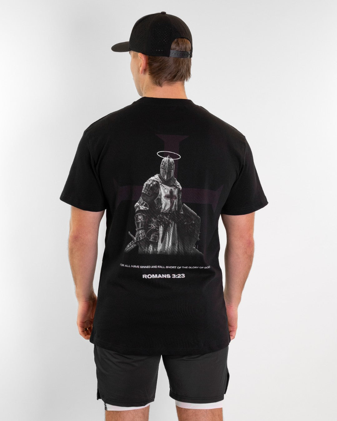 Romans 3:23 Knights Templar Oversized T-Shirt