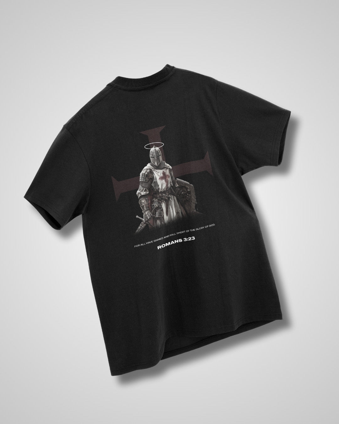 Romans 3:23 Knights Templar Oversized T-Shirt