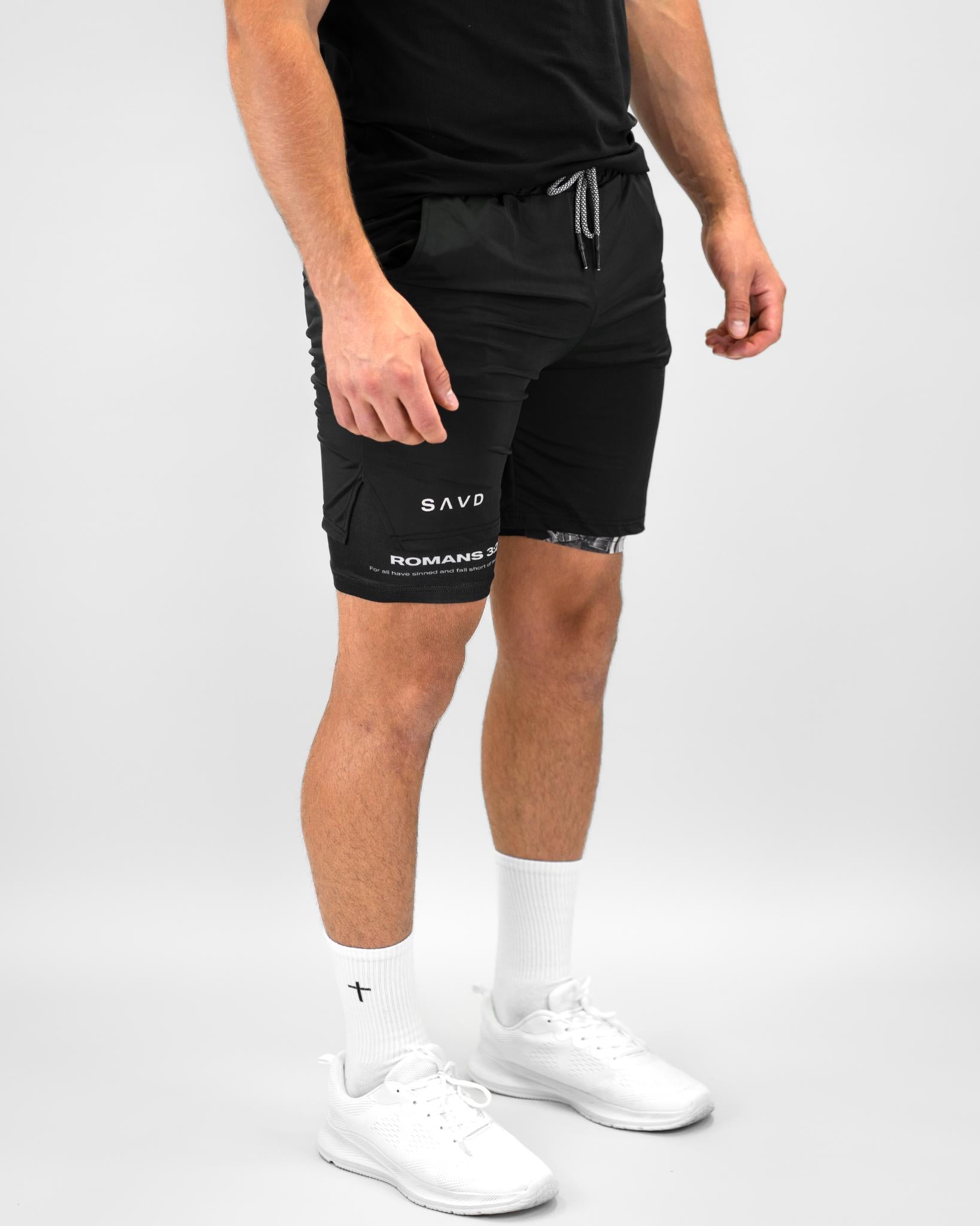 Romans 3:23 Knights Templar Performance Shorts