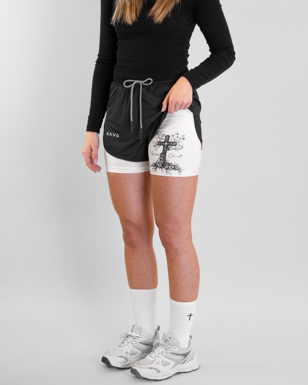 'Rooted in Christ' Women's Performance Shorts