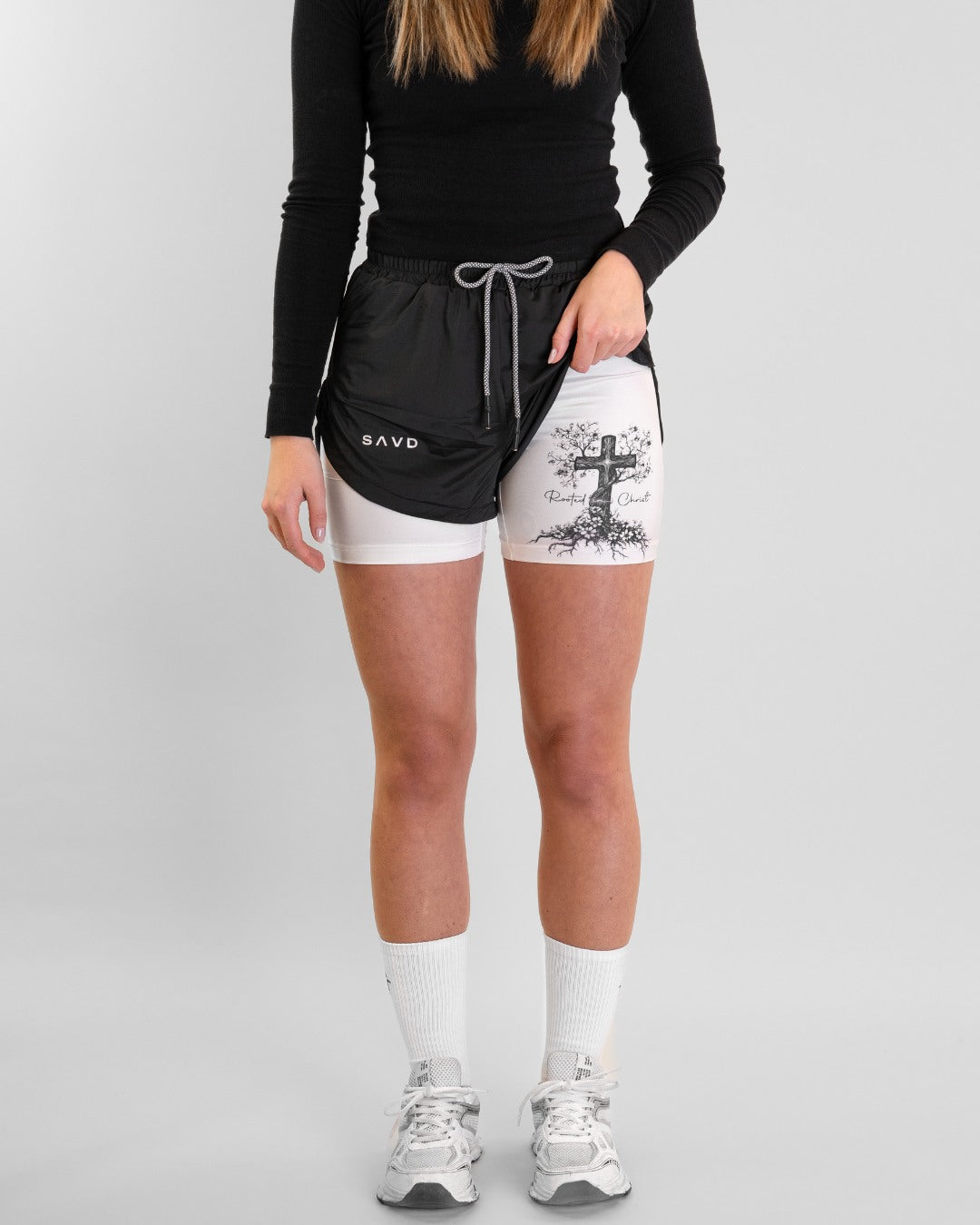 'Rooted in Christ' Women's Performance Shorts