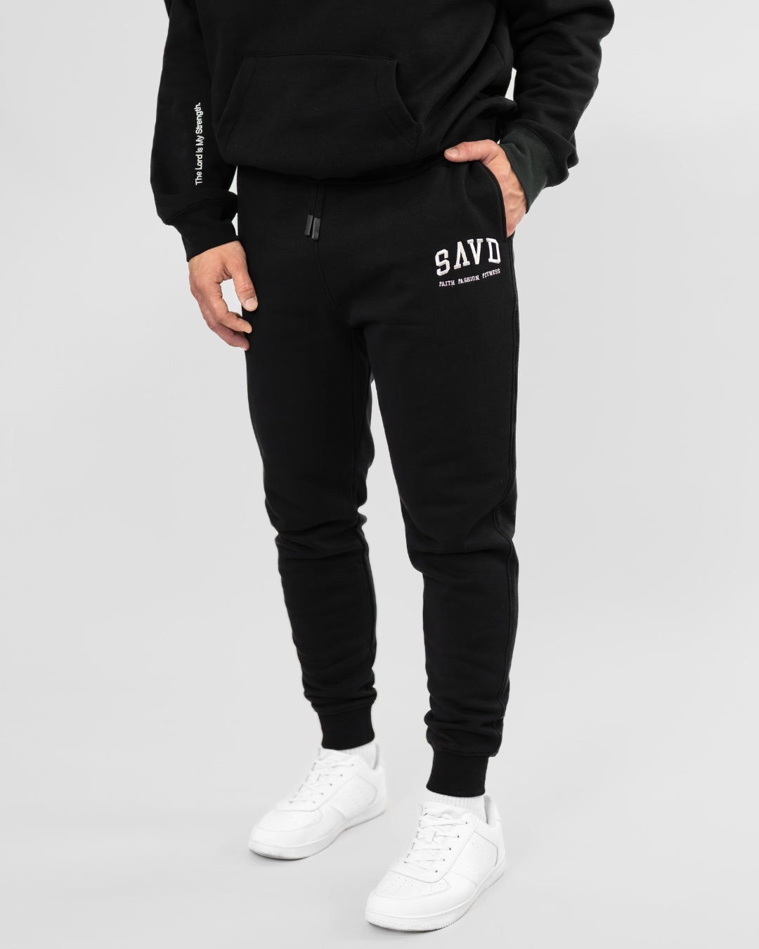 SAVD College Joggers – Cuffed Fit