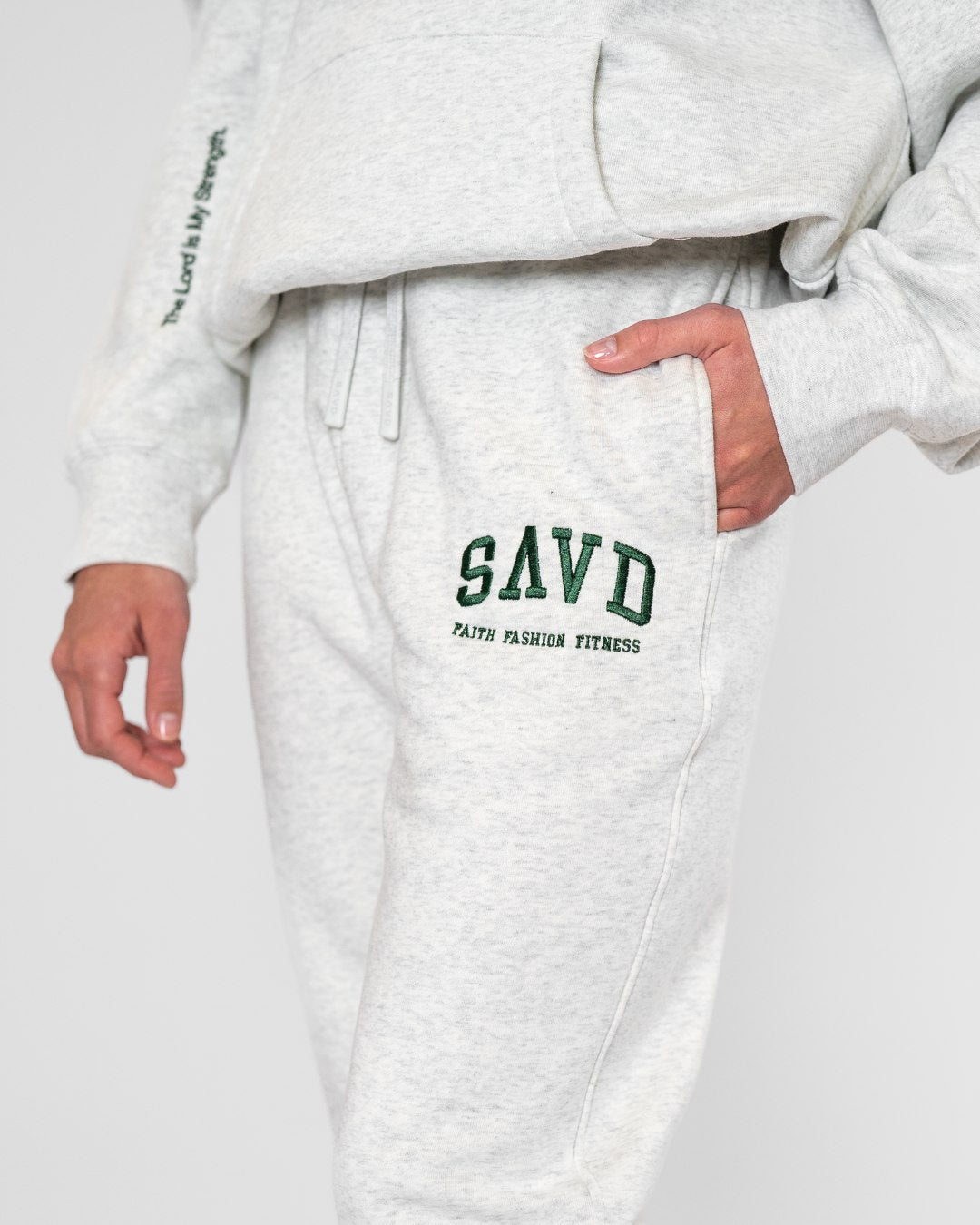 SAVD College Joggers – Cuffed Fit