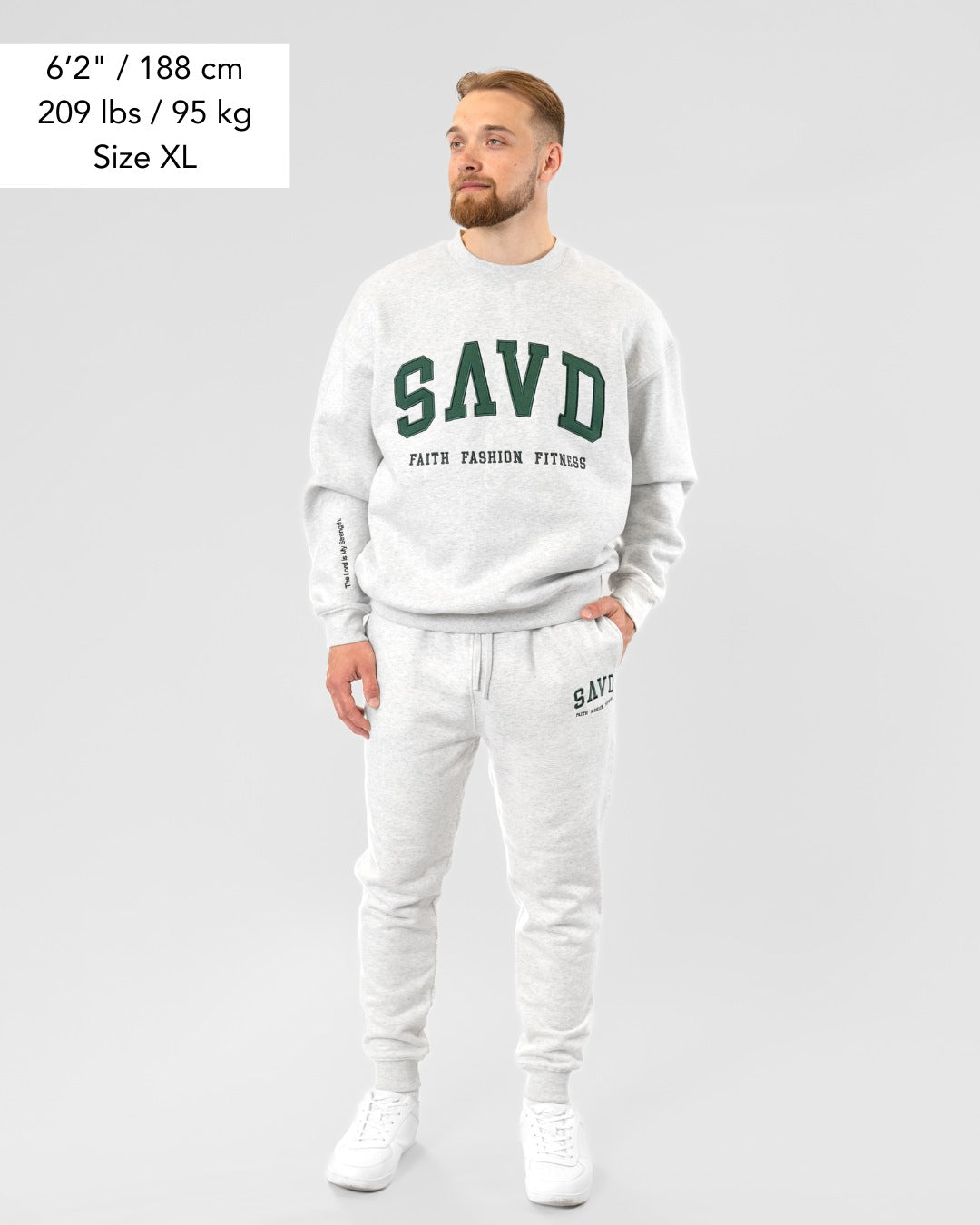SAVD College Joggers – Cuffed Fit