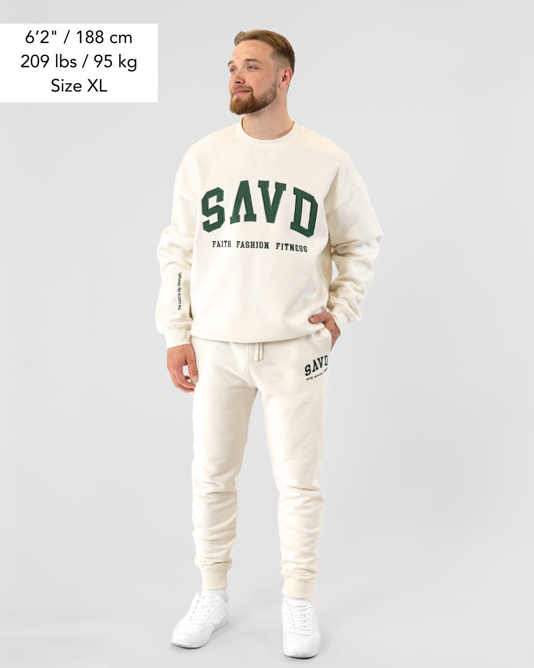 SAVD College Joggers – Cuffed Fit