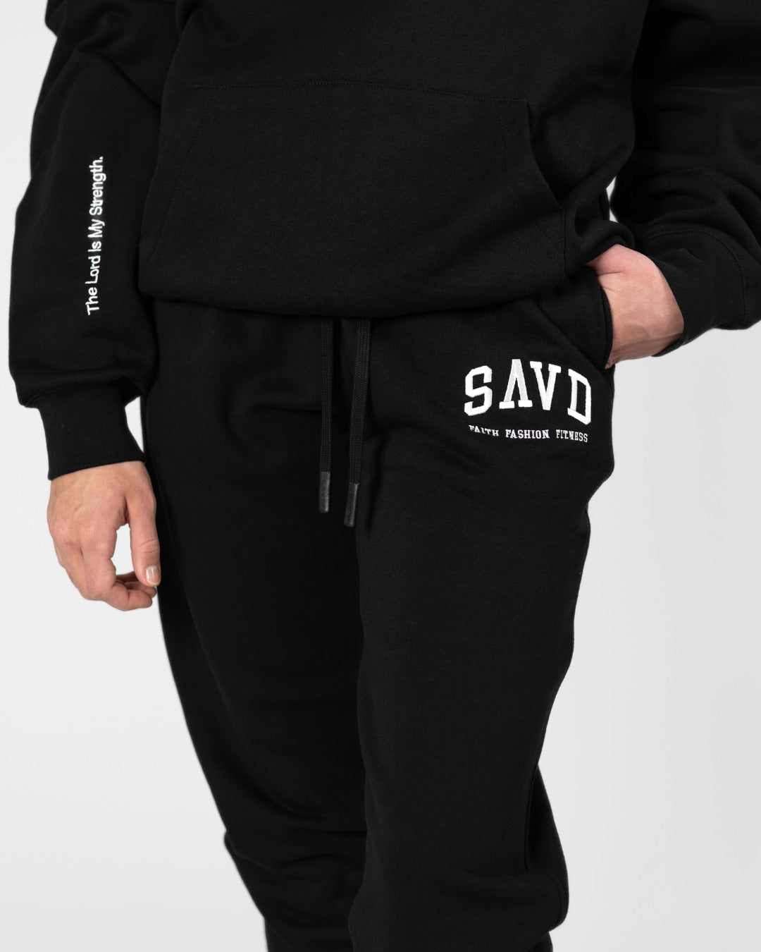 SAVD College Joggers – Straight Fit