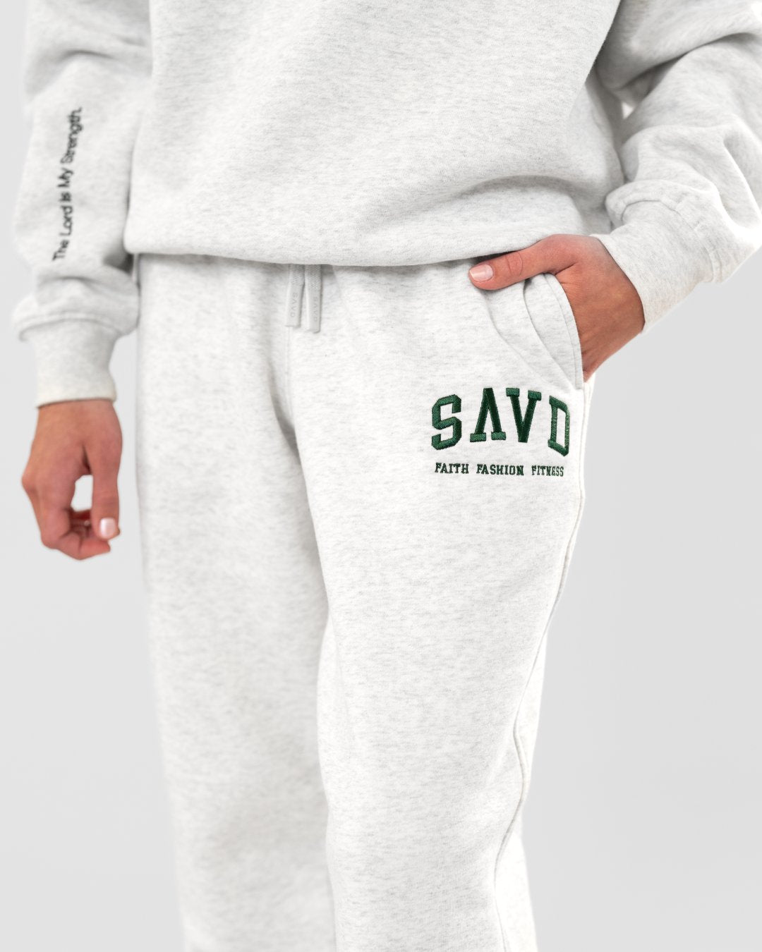 SAVD College Joggers – Straight Fit