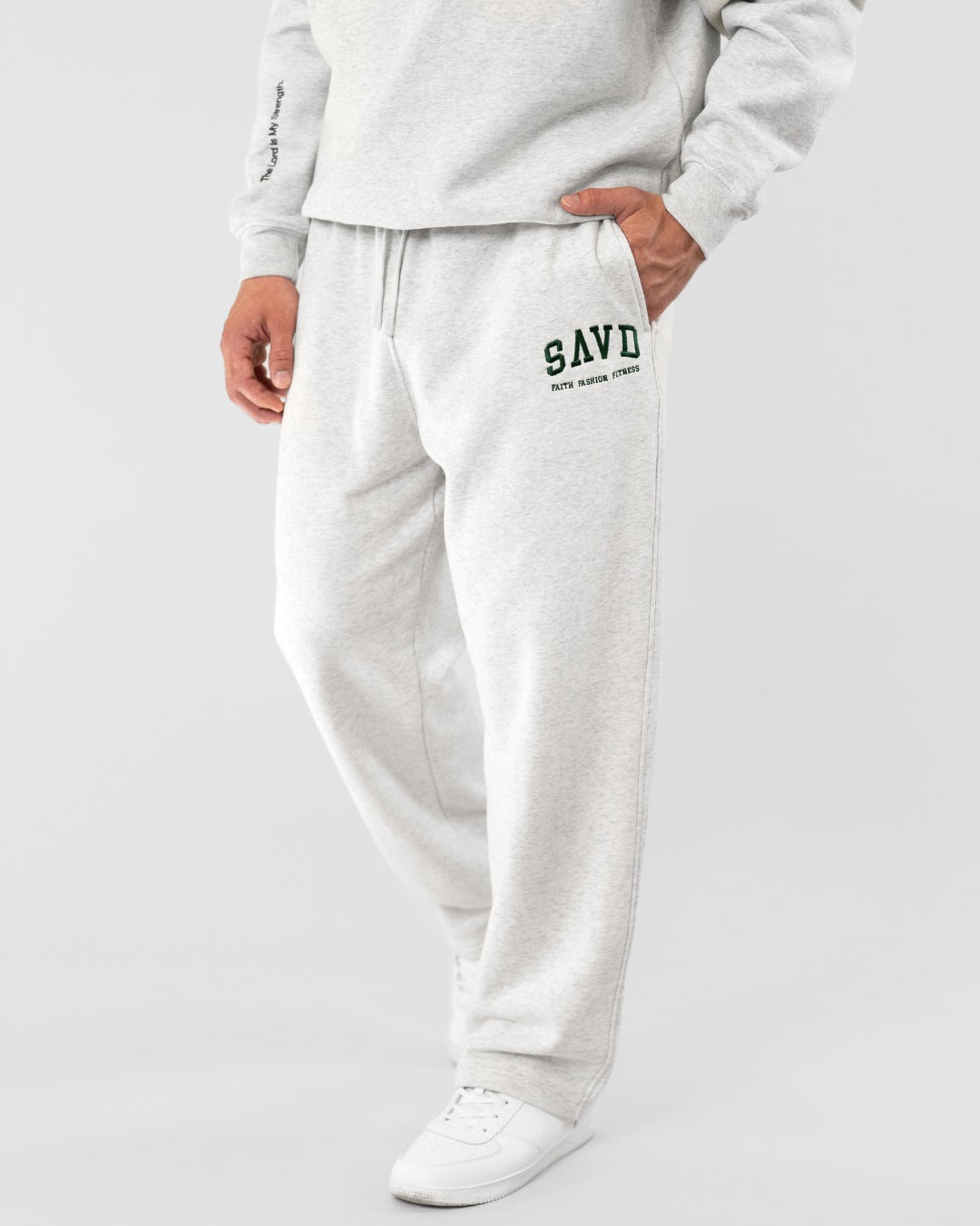 SAVD College Joggers – Straight Fit