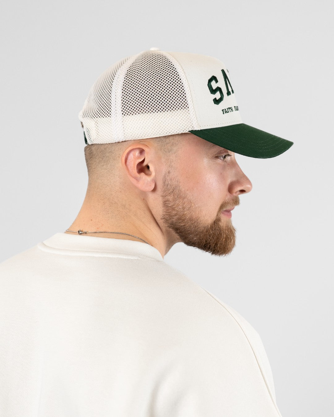 SAVD College Snapback White
