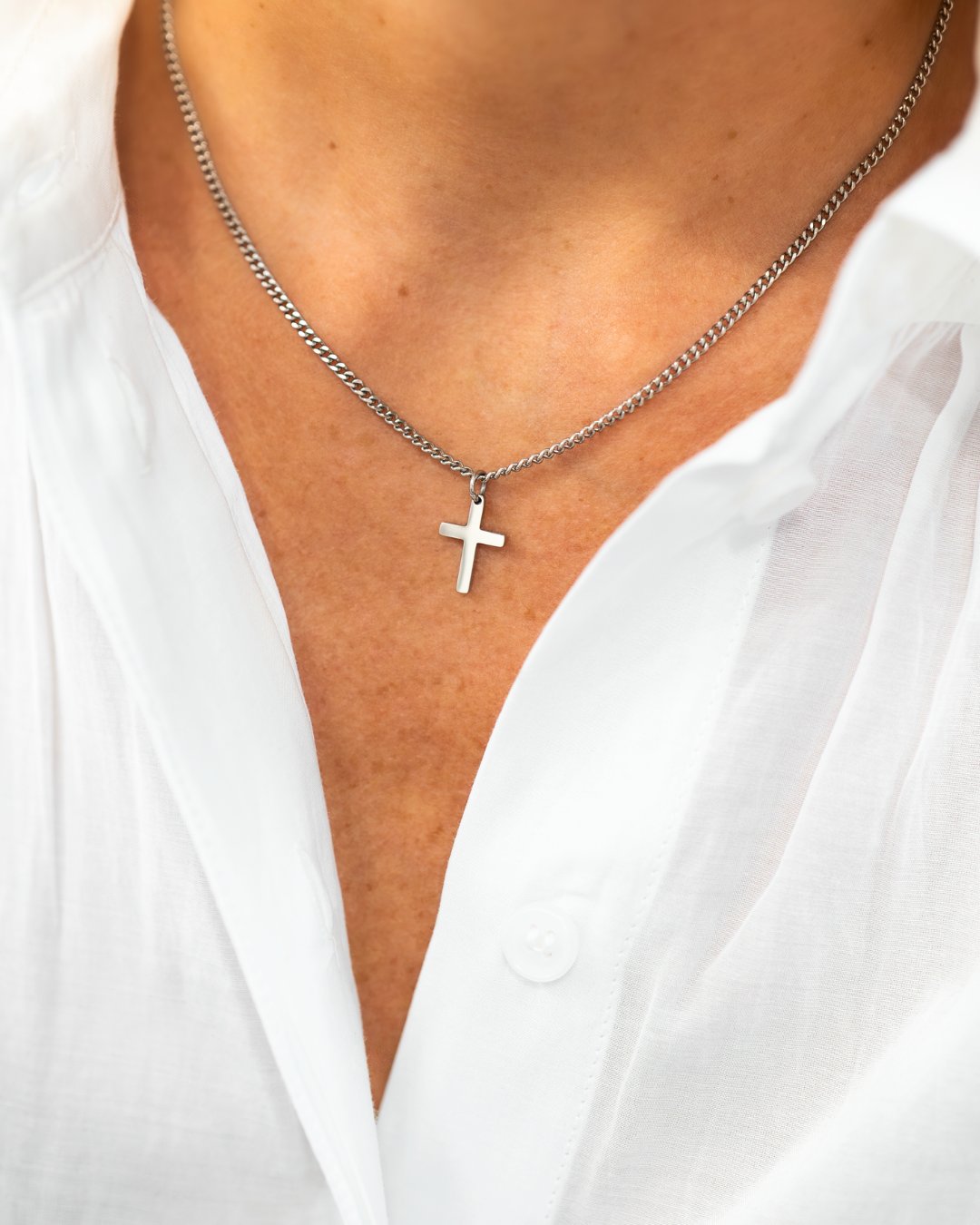 SAVD Cross Necklace