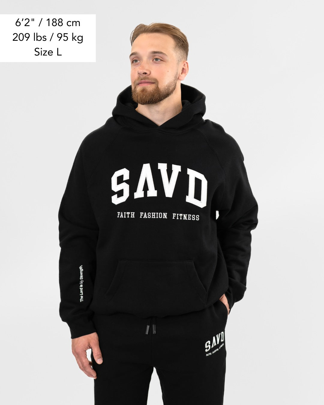 SAVD Oversized College Hoodie