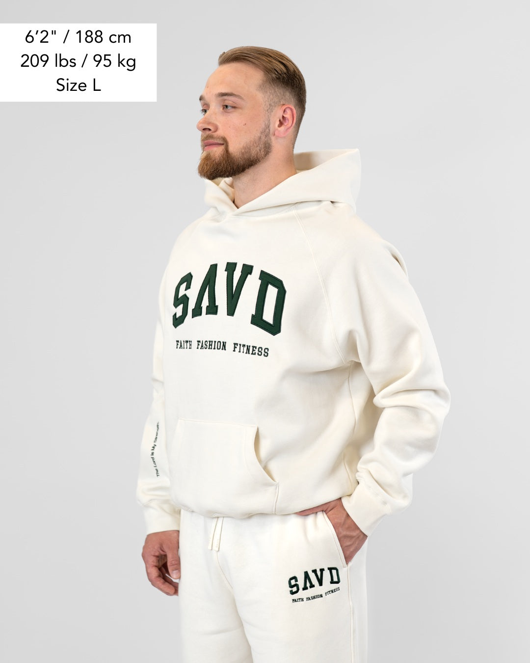 SAVD Oversized College Hoodie