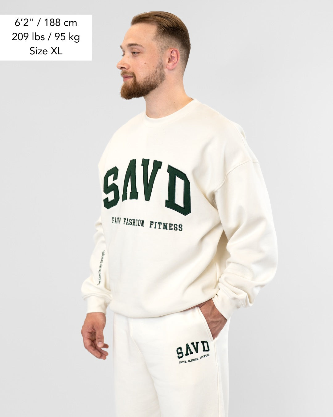 SAVD Oversized College Sweater